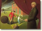Grant Wood Print - Parson Weems Fable